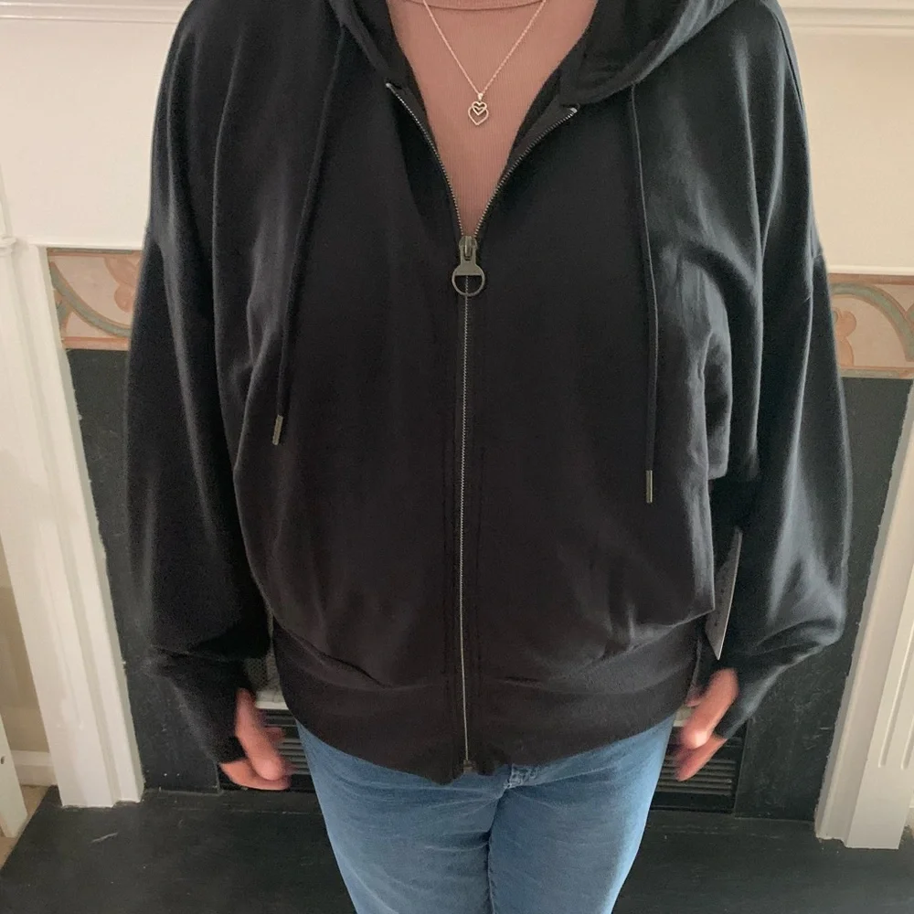 Athleta Balance Sweatshirt in Black - Picture 4 of 6